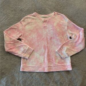 Girls pink tye die shirt